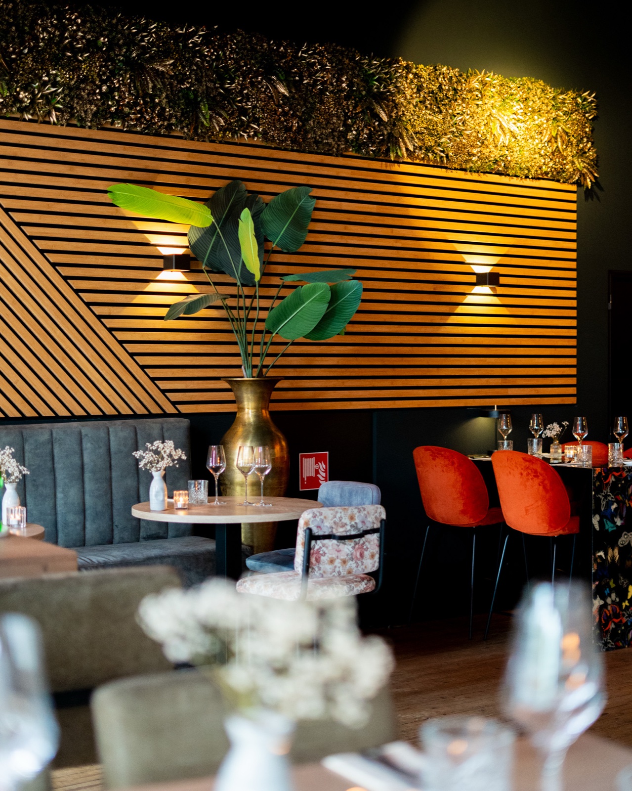 Interieur van The Classic RestoClub in Rotterdam Kralingen